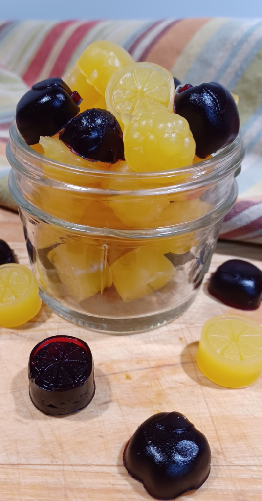 Gelatin Gummies: Made With Juice