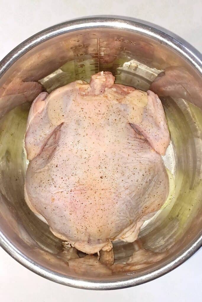 whole chicken in instant pot 